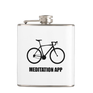 Flasques Application de méditation de vélo