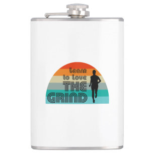 Flasques Apprenez À Aimer Le Grind Running Retro