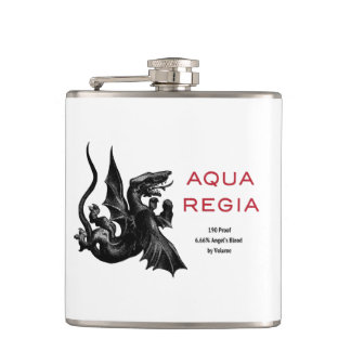 Flasques Aqua Regia Flask - Arrière - plan blanc