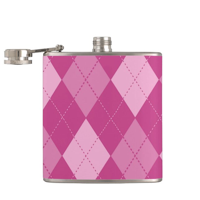 Flasques Argyll rose (Ouvert)