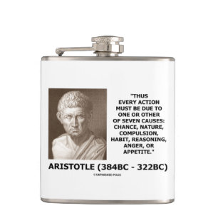 Flasques Aristote chaque action une de citation de sept