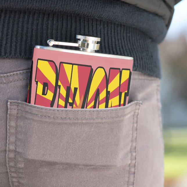 Flasques Arizona the Grand Canyon State (En situation)