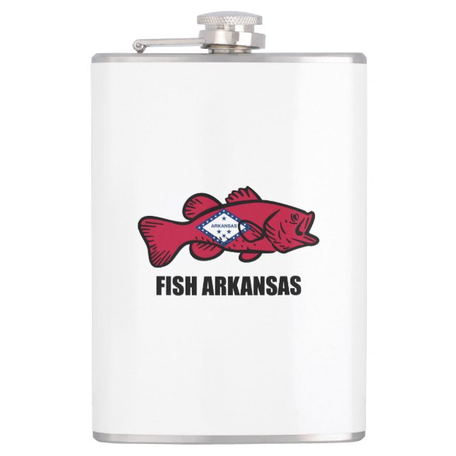 Flasques Arkansas de poissons (Devant)