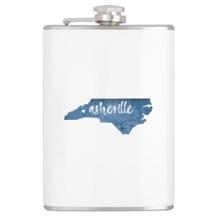 Flasques Asheville Caroline du Nord Grain de bois