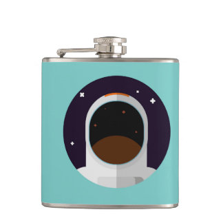 Flasques astronaute espace astronomie univers