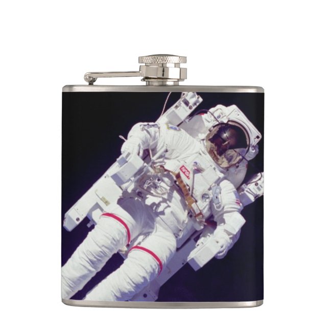 Flasques Astronaute Pack Jet Propulsé Marche Spatiale Terre (Devant)