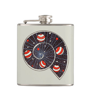 Flasques Astronomie Funny Space Spiral Galaxy