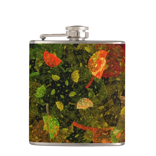 Flasques Autumn colorful decorative design (Devant)