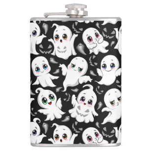 Flasques Baby Ghosts Éffrayant mignon Halloween humeur