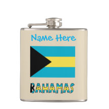 Bahamas Drapeau bleu Personnalisation