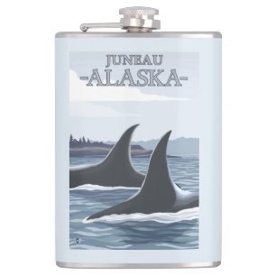 Flasques Baleines #1 - Juneau, Alaska d'orque