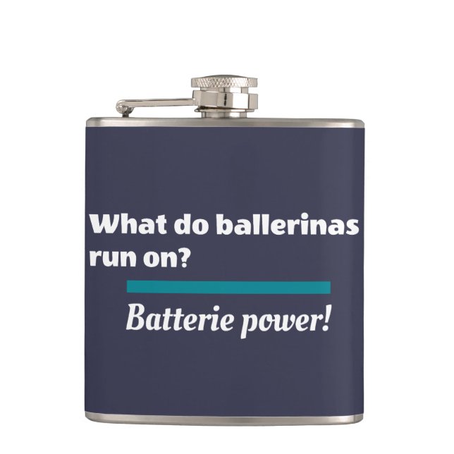Flasques Ballerinas Ballet Dance Plaisanterie Batterie (Devant)