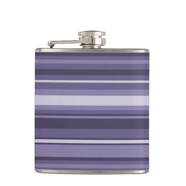 Flasques Bandes de cuir violet (Devant)