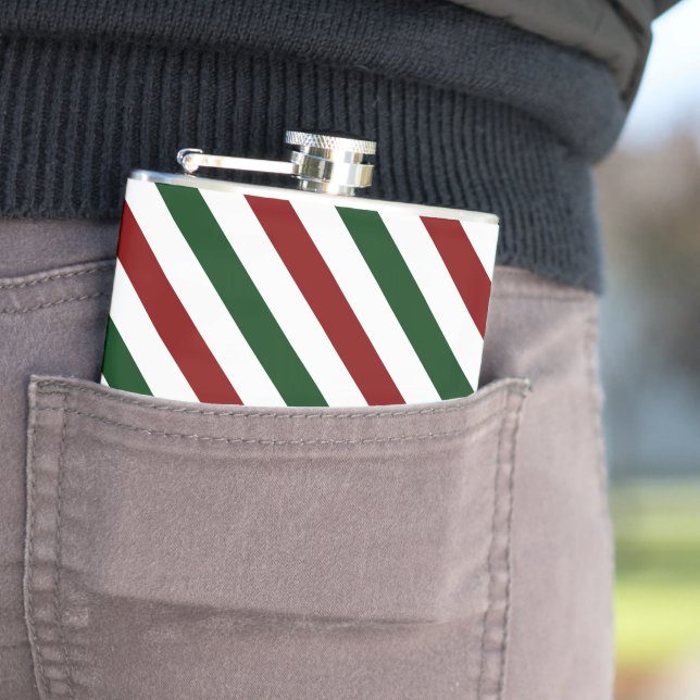 Flasques Bandes de Noël personnalisables (En situation)