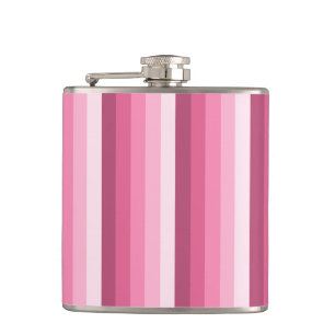 Flasques Bandes d'ombre rose