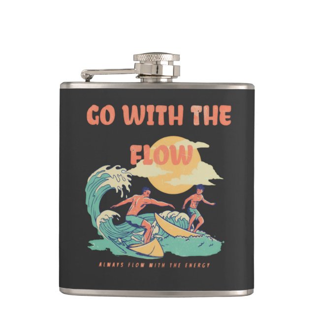 Flasques Bar/Kitchen Energy Flow Vinyl Wrapped Flask (Devant)