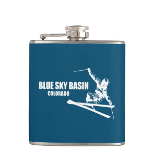 Flasques Bassin Blue Sky Colorado Skier