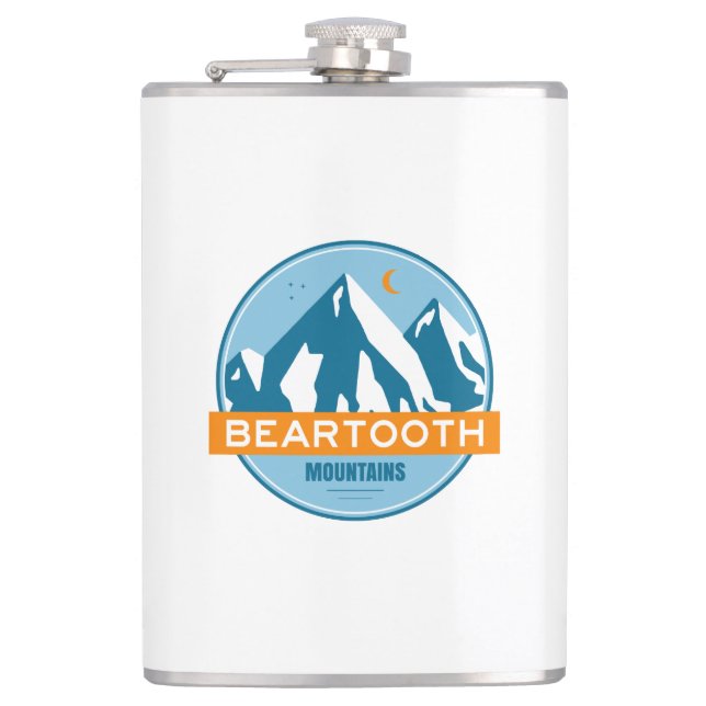 Flasques Beartooth Mountains Montana Wyoming (Devant)