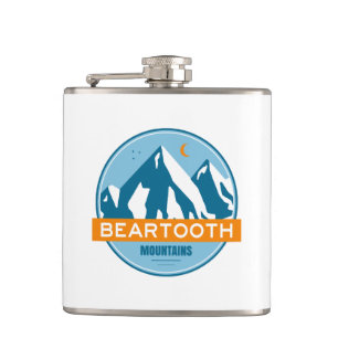 Flasques Beartooth Mountains Montana Wyoming