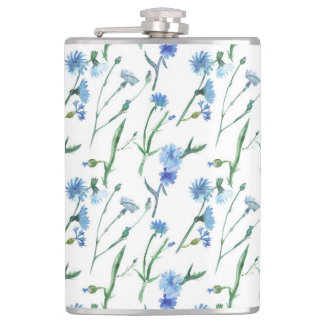 Flasques Belle aquarelle cornfleurs
