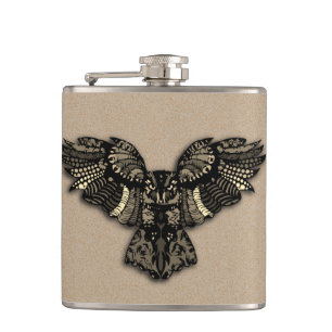 Flasques Belle Chouette rustique