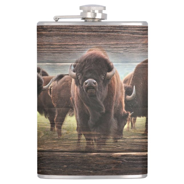 Flasques Belle Trousse De Buffalo (Devant)
