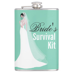 Flasques Belle trousse de survie de mariée