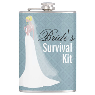 Flasques Belle trousse de survie de mariée