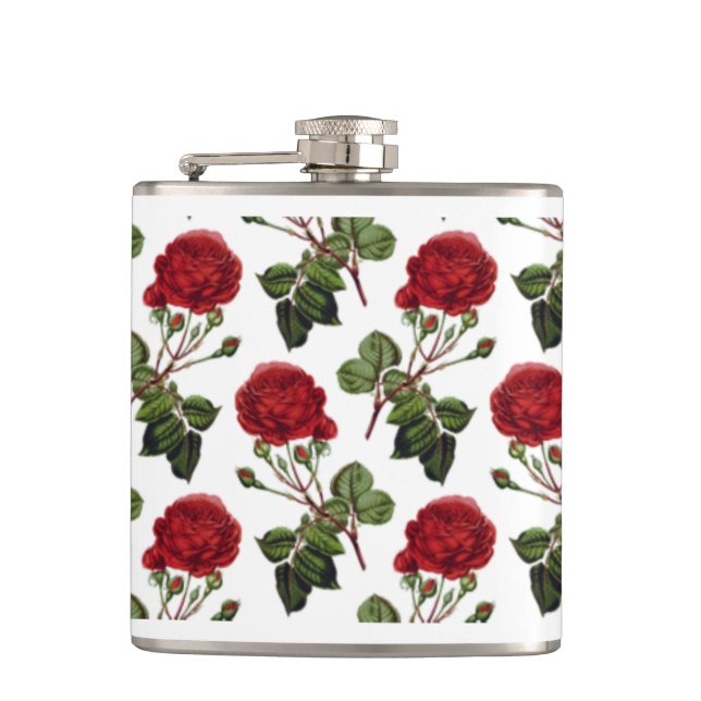 Flasques Belles Roses Rouges (Devant)