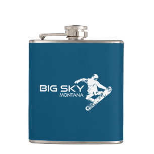 Flasques Big Sky Resort Montana Snowboardeur