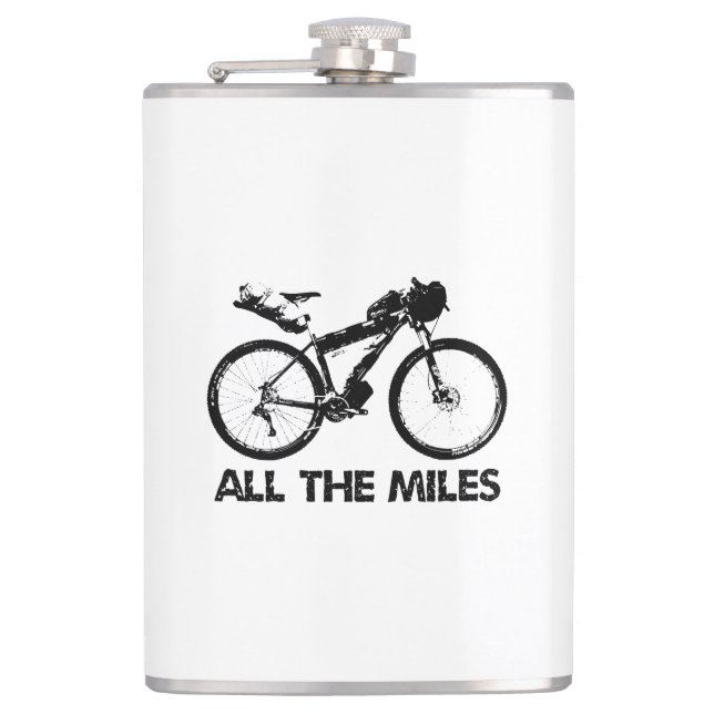 Flasques Bikepacking Tous Les Miles (Devant)