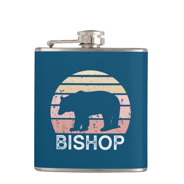 Flasques Bishop California Retro Bear (Devant)
