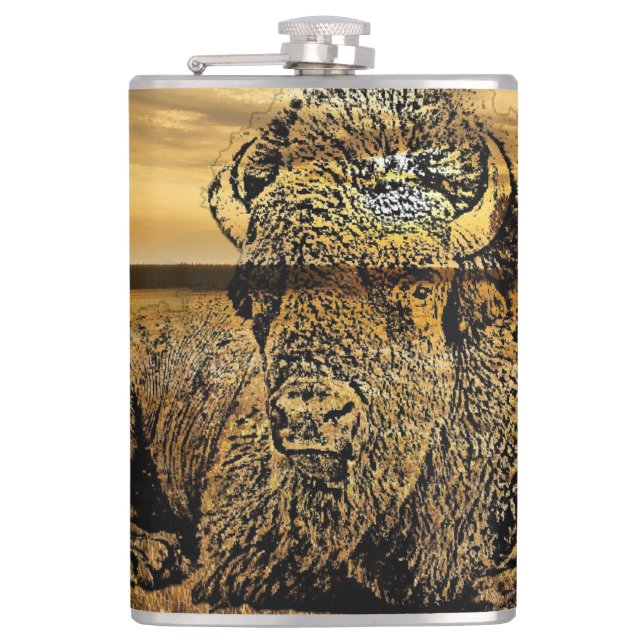 Flasques Bison (Devant)