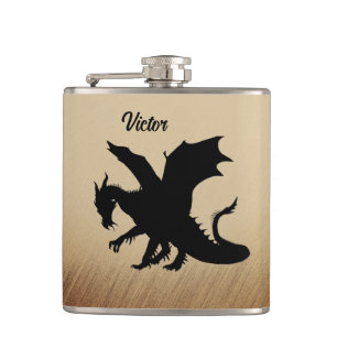 Flasques Black Dragon Rustic Arrière - plan Personnel