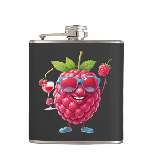 Flasques Blackberry Fun Vacances joyeuses Boisson Tropicale (Devant)