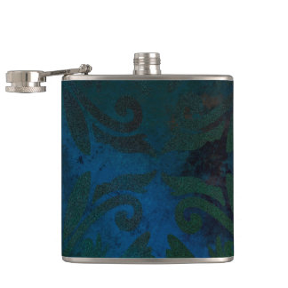 Flasques bleu