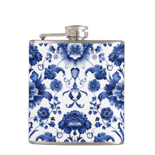 Flasques Bleu floral