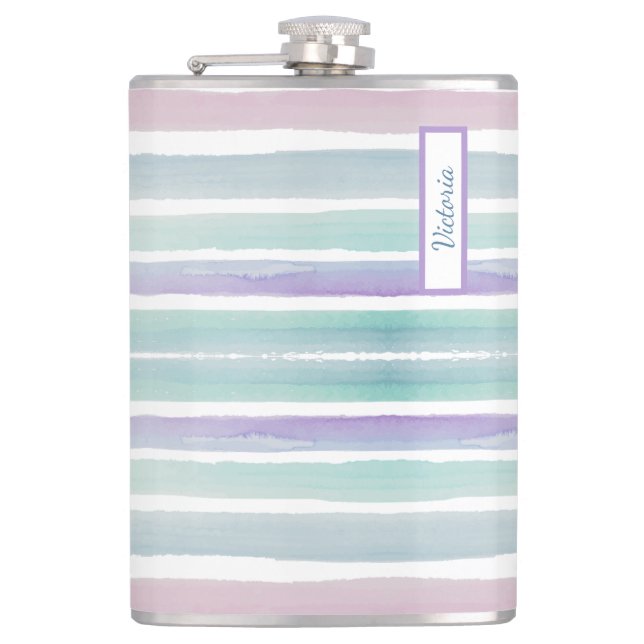 Flasques Bleu rose Motif (Devant)