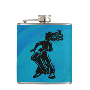 Flasques Bleu tambour Boogie Nights New York