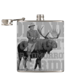 Flasques Boisson de Teddy Roosevelt ce soir