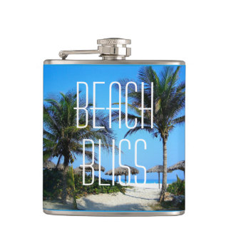 Flasques Bonheur tropical de plage
