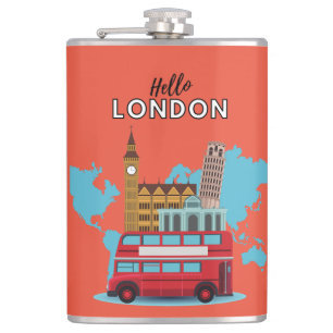 Flasques Bonjour London Flask