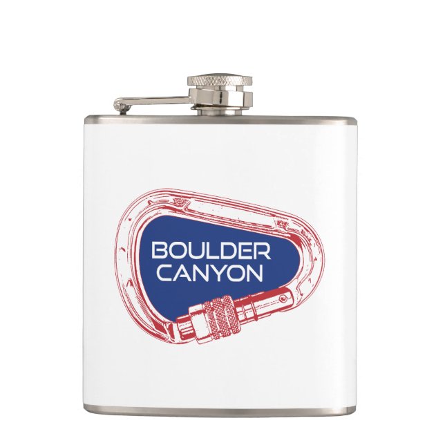 Flasques Boulder Canyon Colorado Escalade Carabiner (Devant)