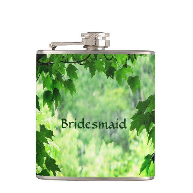 Flasques Bridesmaid, Mariage feuilleté (Devant)