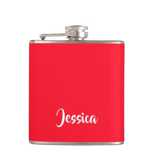 Flasques Bright red solid (Devant)