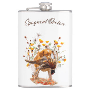 Flasques Brittany Spaniel, Chasse Pheasant Coffee Mug