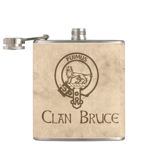 Flasques Bruce Crest Vintage (Ouvert)