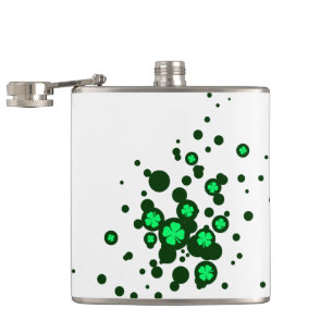 Flasques Bulles shamrocks