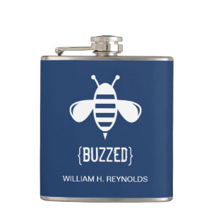 Flasques {BUZED} La fête de la mariée Buzzed Bee Gift (mari