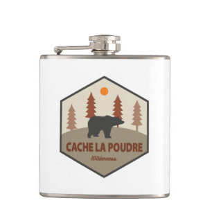 Flasques Cache La Poudre Wilderness Colorado Ours